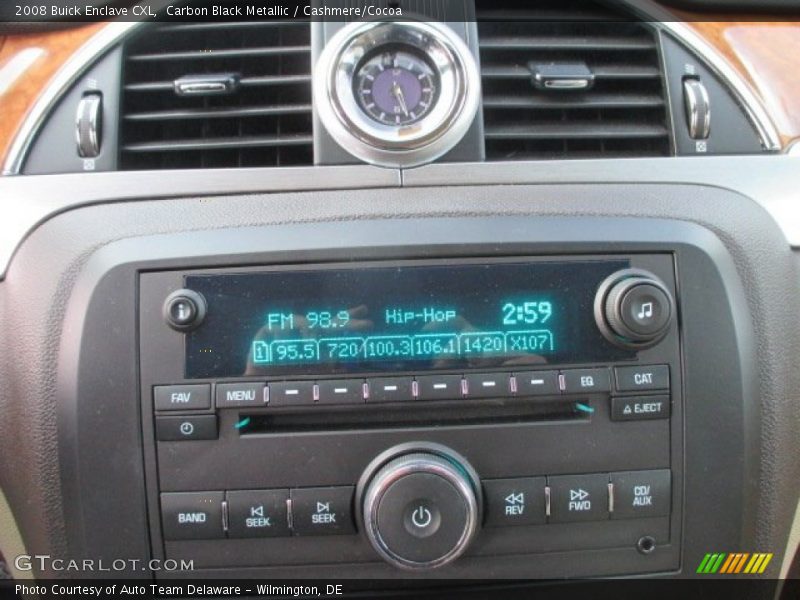 Carbon Black Metallic / Cashmere/Cocoa 2008 Buick Enclave CXL