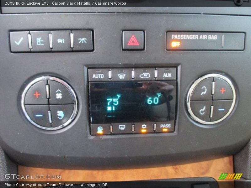 Carbon Black Metallic / Cashmere/Cocoa 2008 Buick Enclave CXL