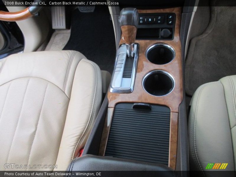 Carbon Black Metallic / Cashmere/Cocoa 2008 Buick Enclave CXL