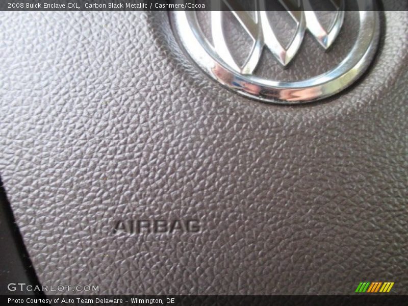 Carbon Black Metallic / Cashmere/Cocoa 2008 Buick Enclave CXL
