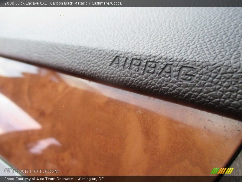 Carbon Black Metallic / Cashmere/Cocoa 2008 Buick Enclave CXL