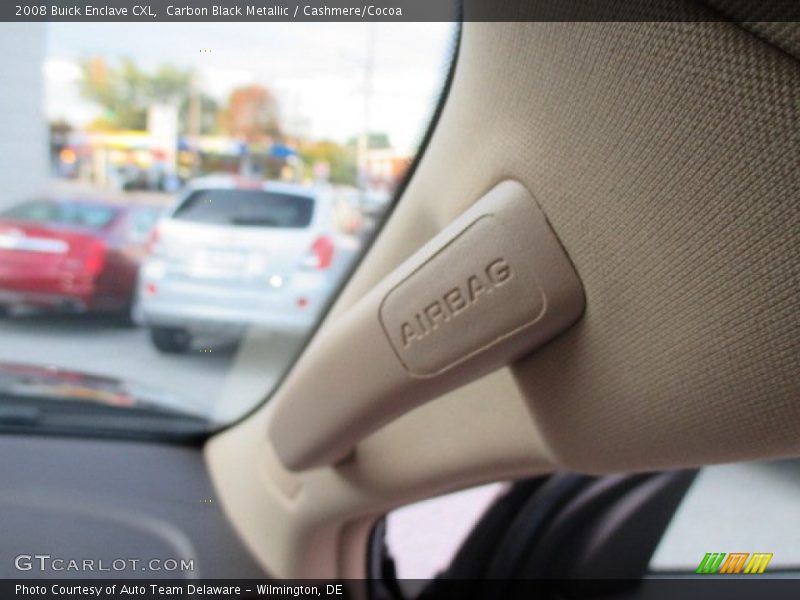 Carbon Black Metallic / Cashmere/Cocoa 2008 Buick Enclave CXL