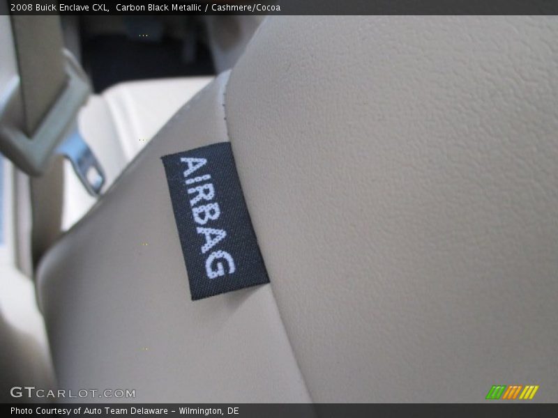 Carbon Black Metallic / Cashmere/Cocoa 2008 Buick Enclave CXL