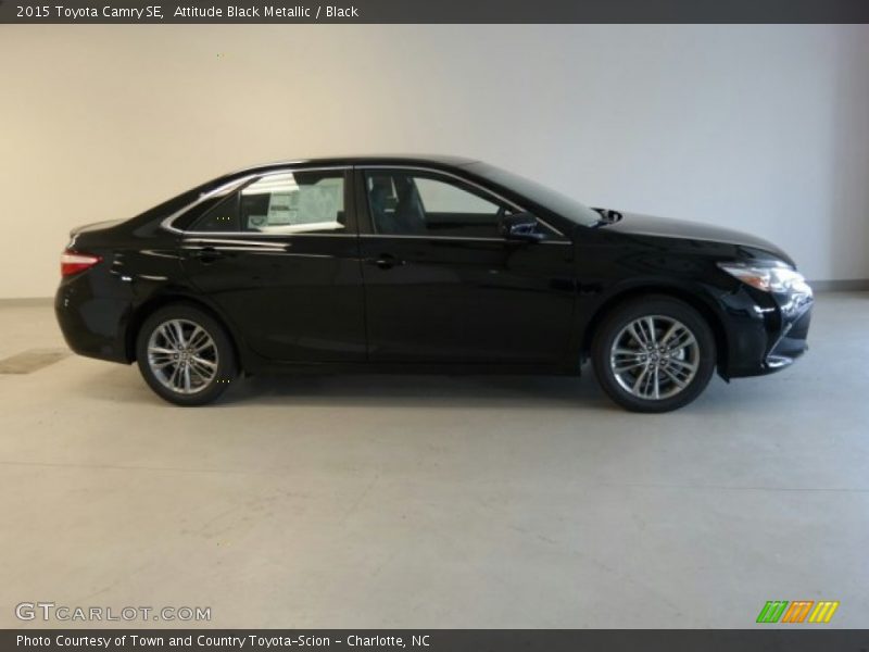 Attitude Black Metallic / Black 2015 Toyota Camry SE