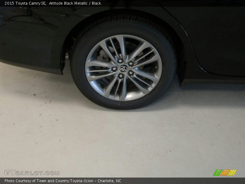 Attitude Black Metallic / Black 2015 Toyota Camry SE