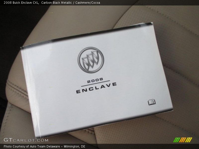 Carbon Black Metallic / Cashmere/Cocoa 2008 Buick Enclave CXL