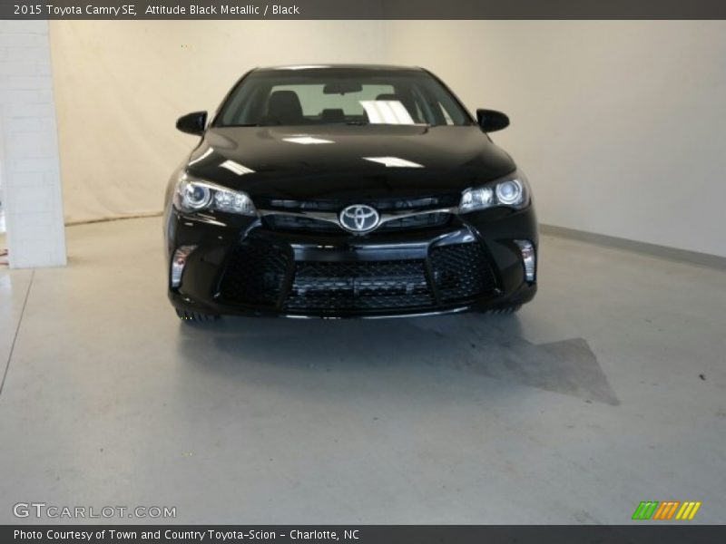 Attitude Black Metallic / Black 2015 Toyota Camry SE