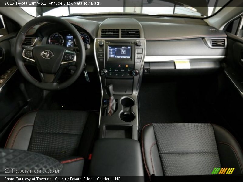 Attitude Black Metallic / Black 2015 Toyota Camry SE
