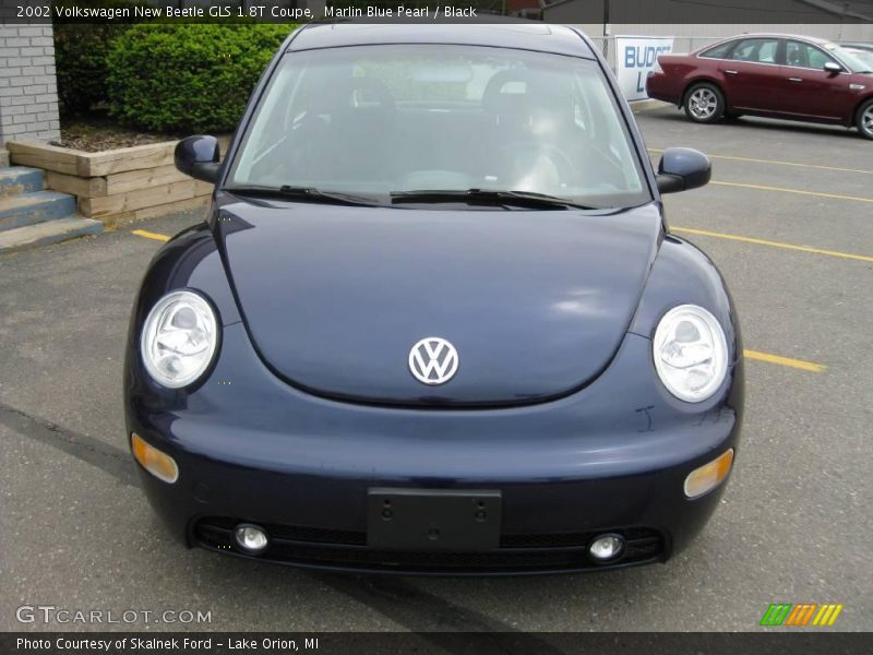Marlin Blue Pearl / Black 2002 Volkswagen New Beetle GLS 1.8T Coupe