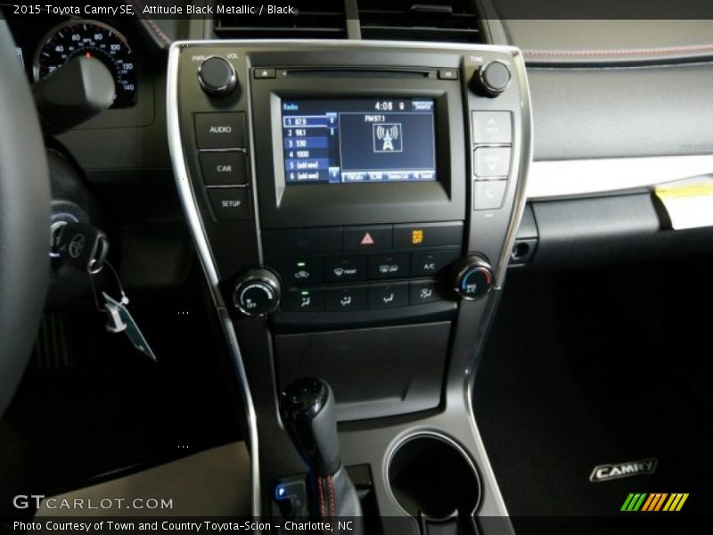 Attitude Black Metallic / Black 2015 Toyota Camry SE