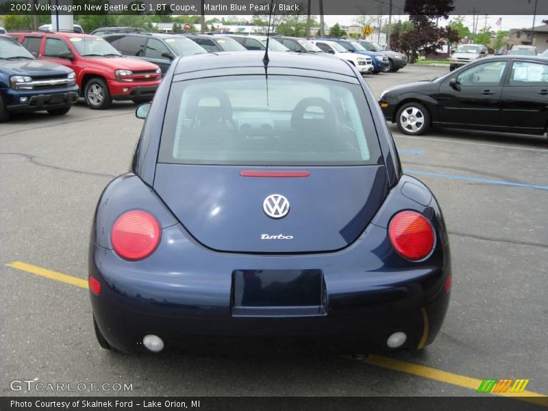 Marlin Blue Pearl / Black 2002 Volkswagen New Beetle GLS 1.8T Coupe