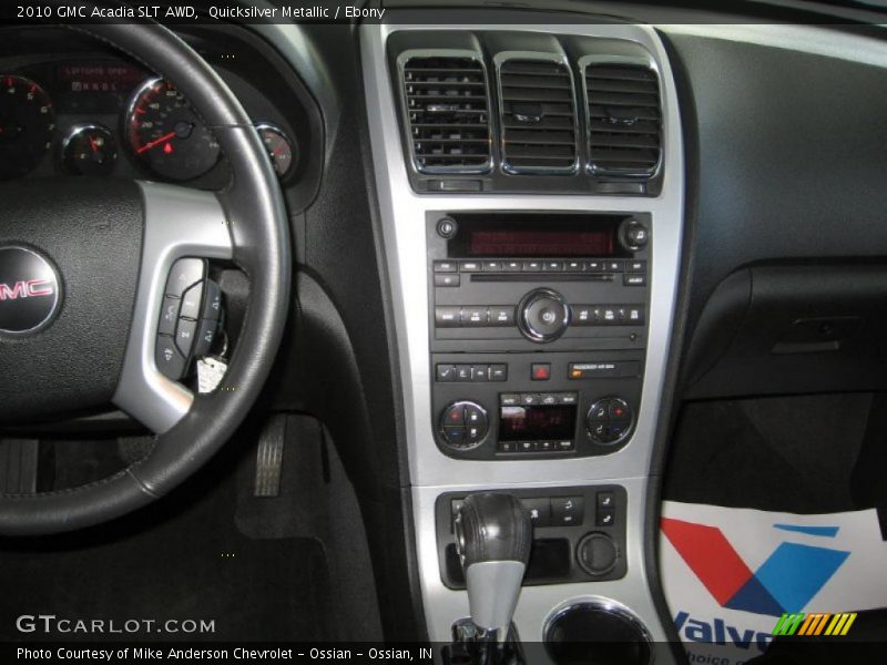Quicksilver Metallic / Ebony 2010 GMC Acadia SLT AWD