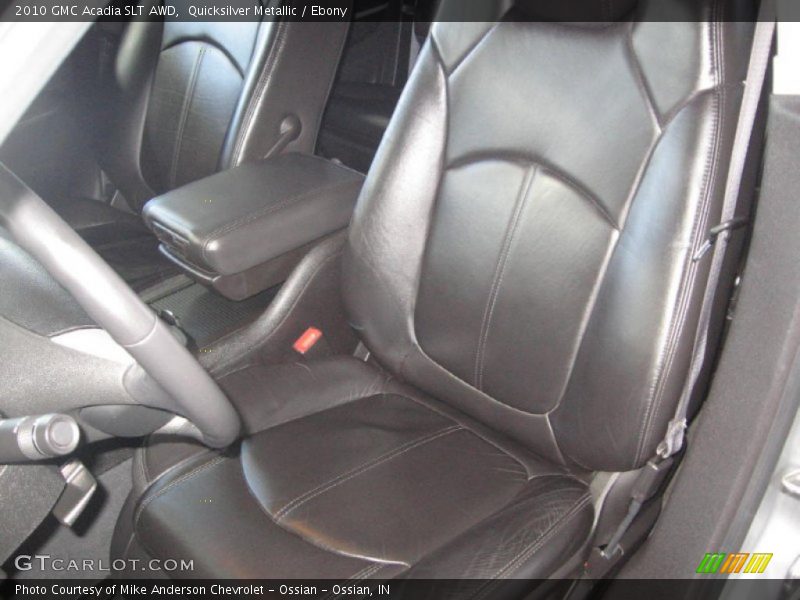 Quicksilver Metallic / Ebony 2010 GMC Acadia SLT AWD