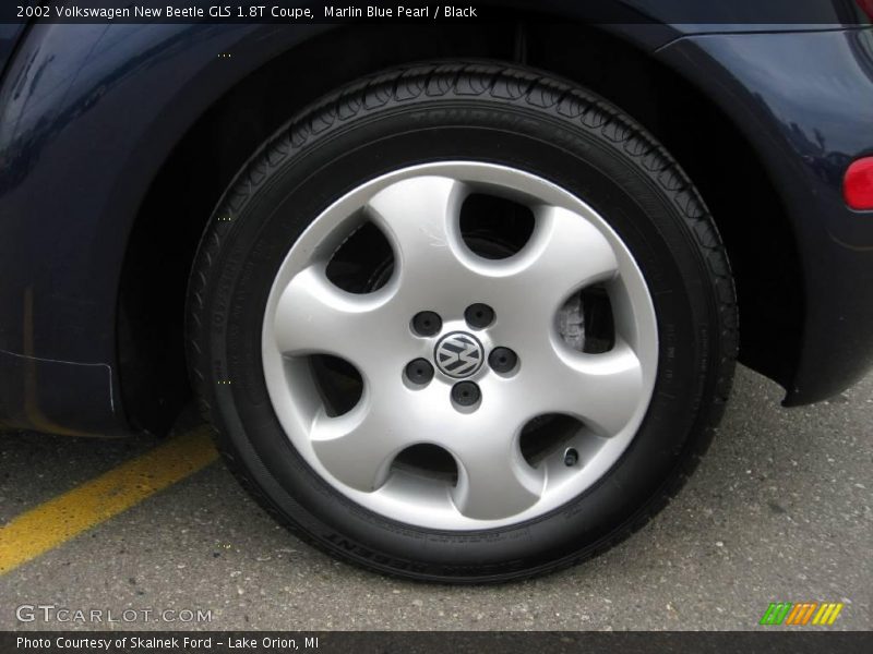Marlin Blue Pearl / Black 2002 Volkswagen New Beetle GLS 1.8T Coupe