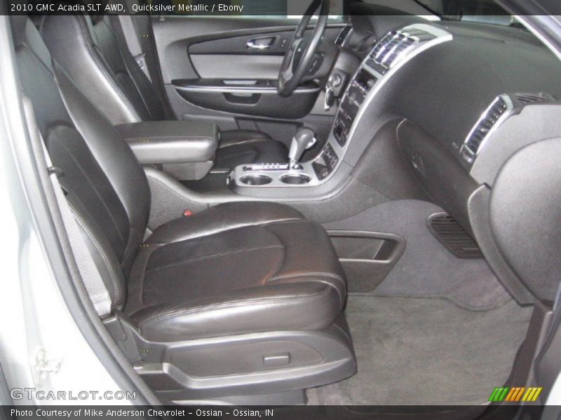 Quicksilver Metallic / Ebony 2010 GMC Acadia SLT AWD