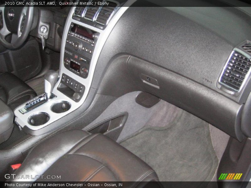 Quicksilver Metallic / Ebony 2010 GMC Acadia SLT AWD