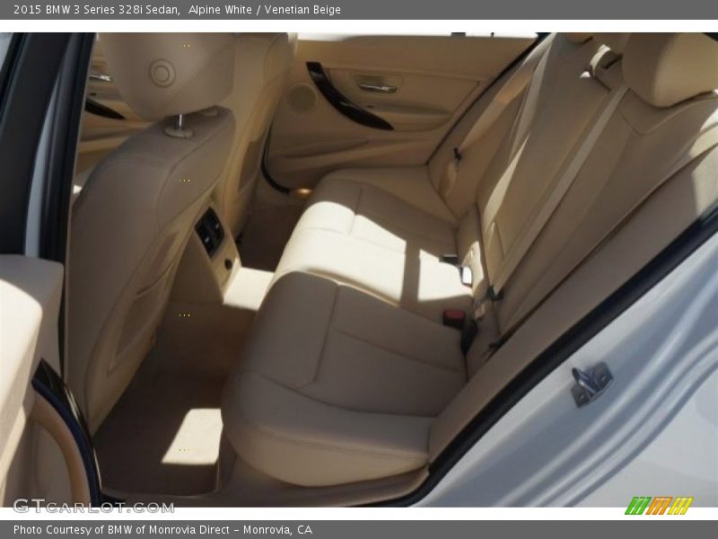 Alpine White / Venetian Beige 2015 BMW 3 Series 328i Sedan