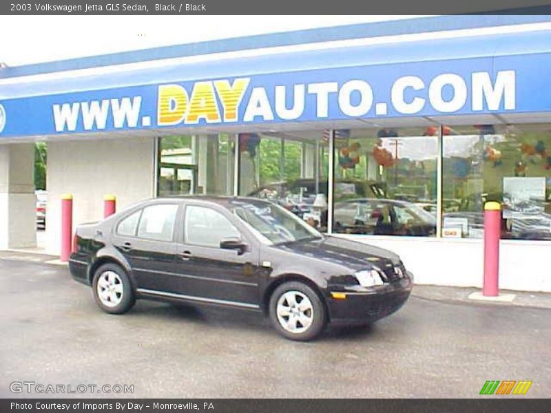 Black / Black 2003 Volkswagen Jetta GLS Sedan