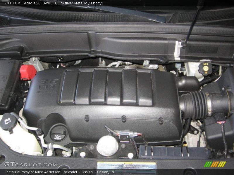 Quicksilver Metallic / Ebony 2010 GMC Acadia SLT AWD