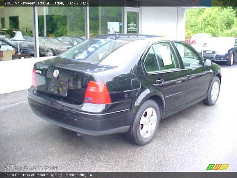 Black / Black 2003 Volkswagen Jetta GLS Sedan