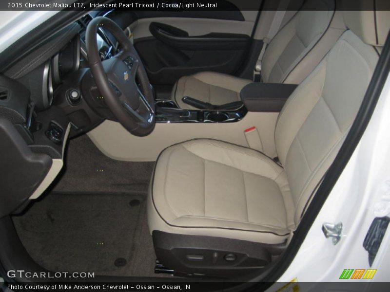 Iridescent Pearl Tricoat / Cocoa/Light Neutral 2015 Chevrolet Malibu LTZ