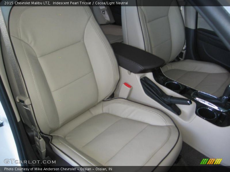 Iridescent Pearl Tricoat / Cocoa/Light Neutral 2015 Chevrolet Malibu LTZ