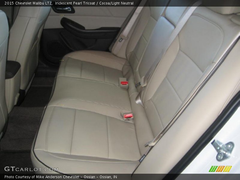 Iridescent Pearl Tricoat / Cocoa/Light Neutral 2015 Chevrolet Malibu LTZ