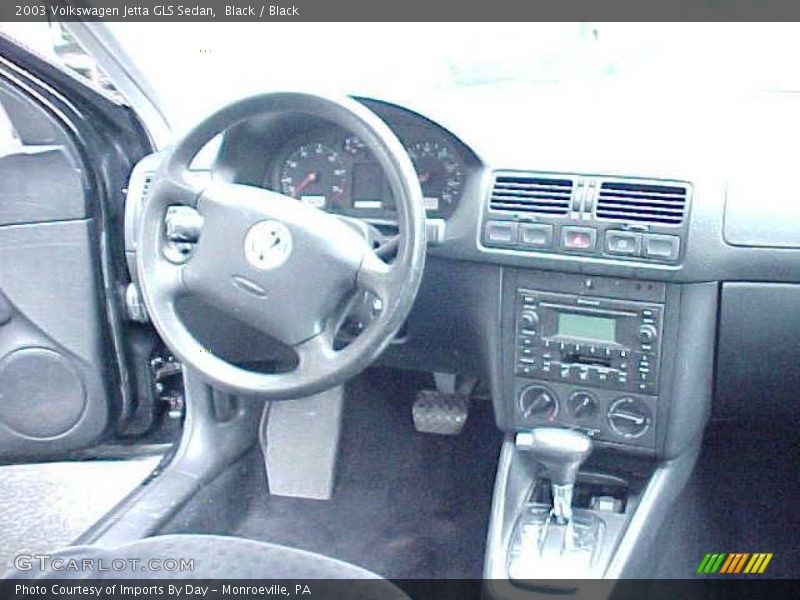 Black / Black 2003 Volkswagen Jetta GLS Sedan