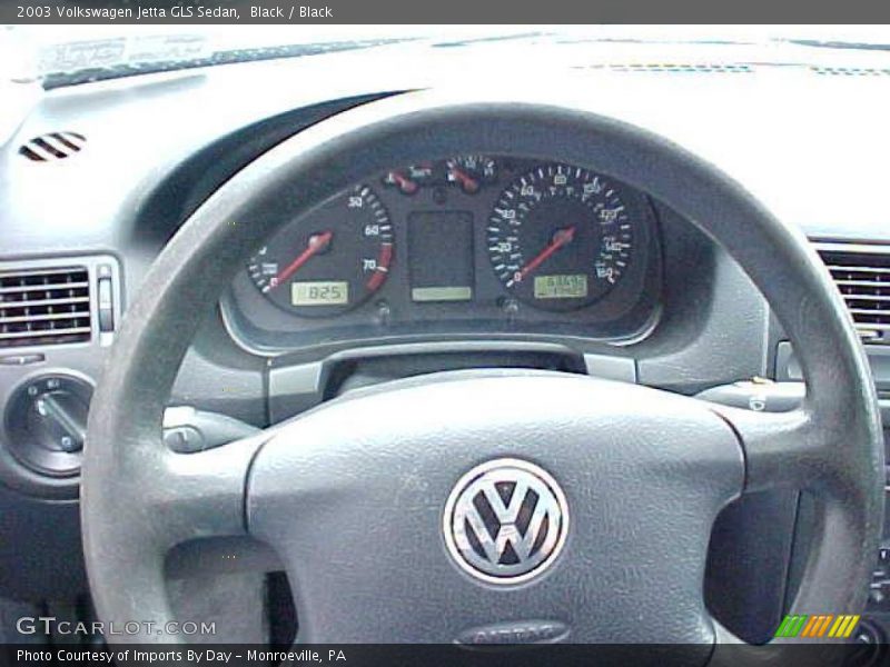 Black / Black 2003 Volkswagen Jetta GLS Sedan