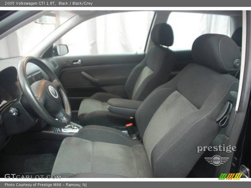 Black / Black/Grey 2005 Volkswagen GTI 1.8T