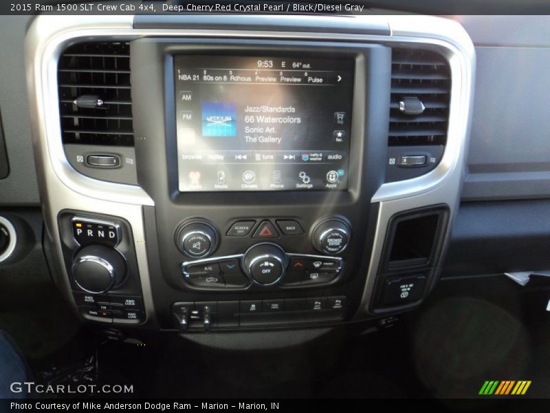 Controls of 2015 1500 SLT Crew Cab 4x4