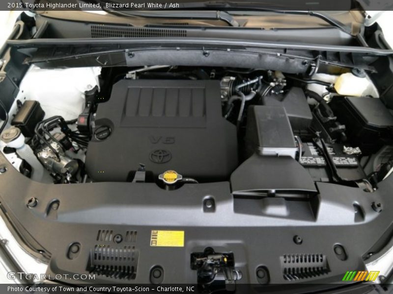 Blizzard Pearl White / Ash 2015 Toyota Highlander Limited