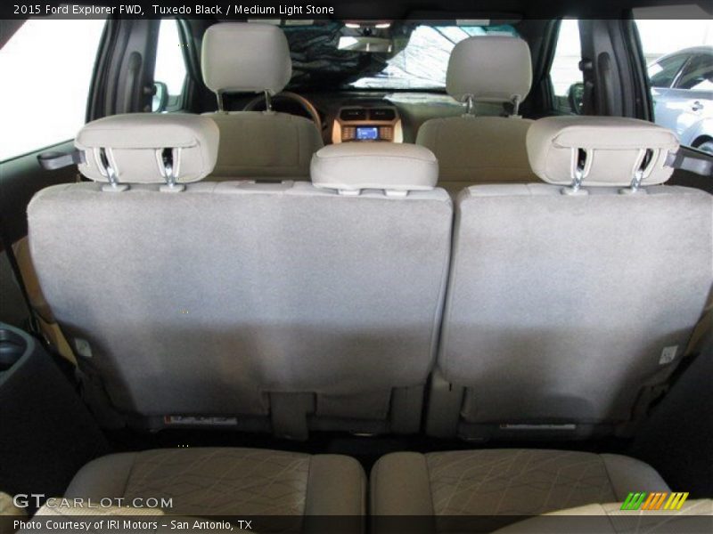 Tuxedo Black / Medium Light Stone 2015 Ford Explorer FWD