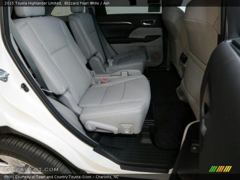 Blizzard Pearl White / Ash 2015 Toyota Highlander Limited