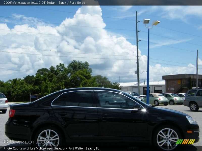 Black / Pure Beige 2006 Volkswagen Jetta 2.0T Sedan