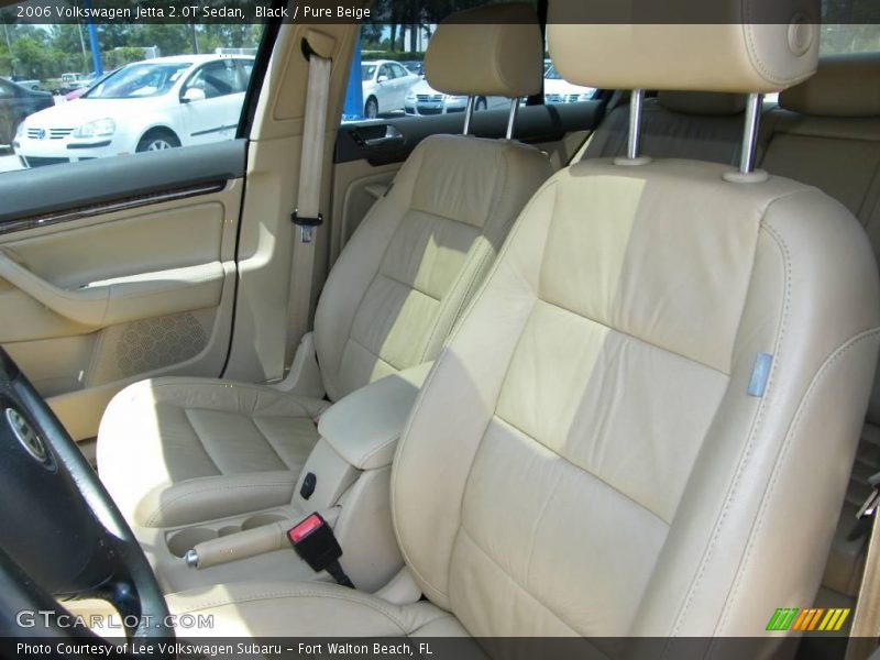 Black / Pure Beige 2006 Volkswagen Jetta 2.0T Sedan