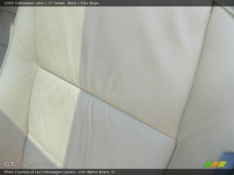 Black / Pure Beige 2006 Volkswagen Jetta 2.0T Sedan