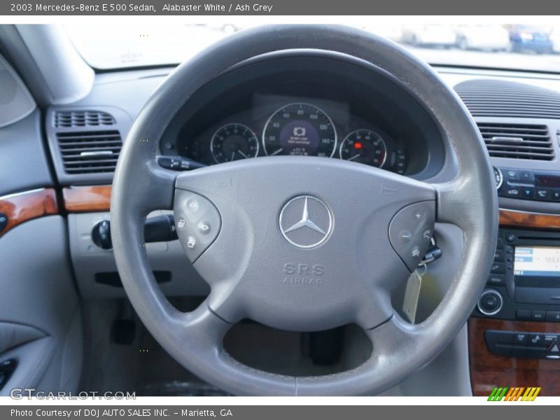  2003 E 500 Sedan Steering Wheel