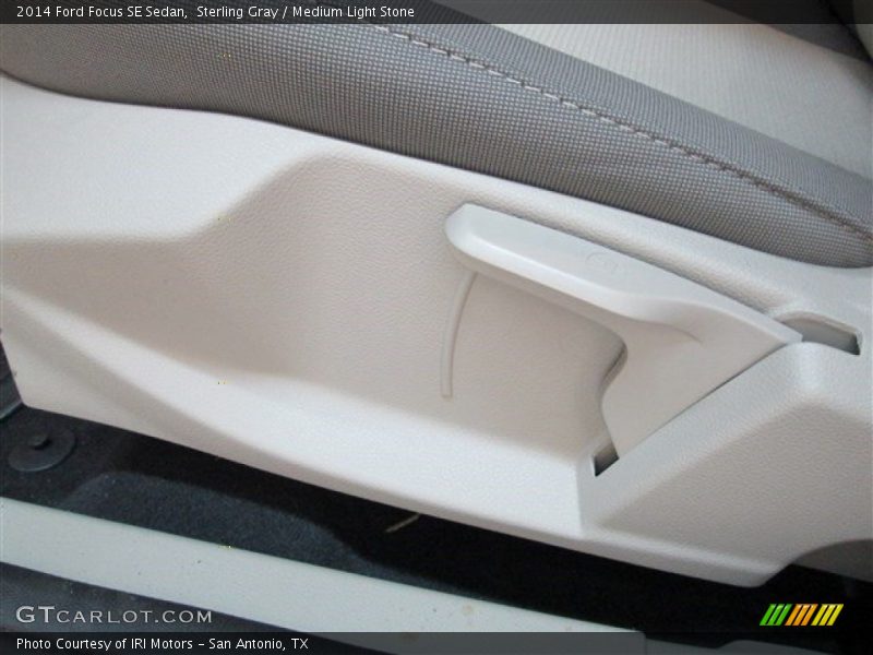 Sterling Gray / Medium Light Stone 2014 Ford Focus SE Sedan