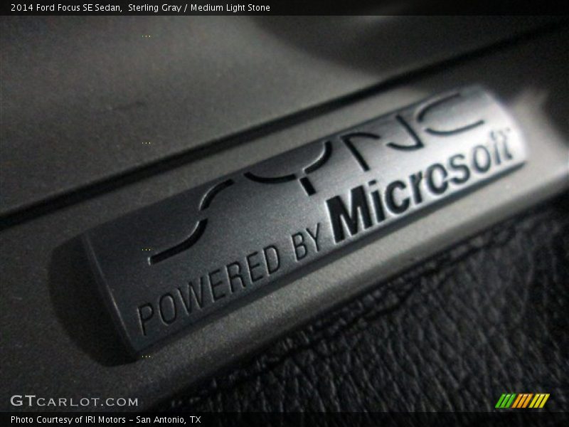 Sterling Gray / Medium Light Stone 2014 Ford Focus SE Sedan