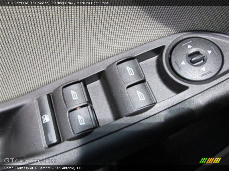 Sterling Gray / Medium Light Stone 2014 Ford Focus SE Sedan