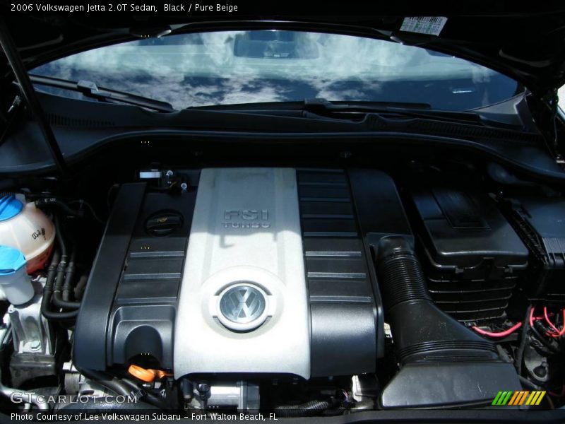 Black / Pure Beige 2006 Volkswagen Jetta 2.0T Sedan