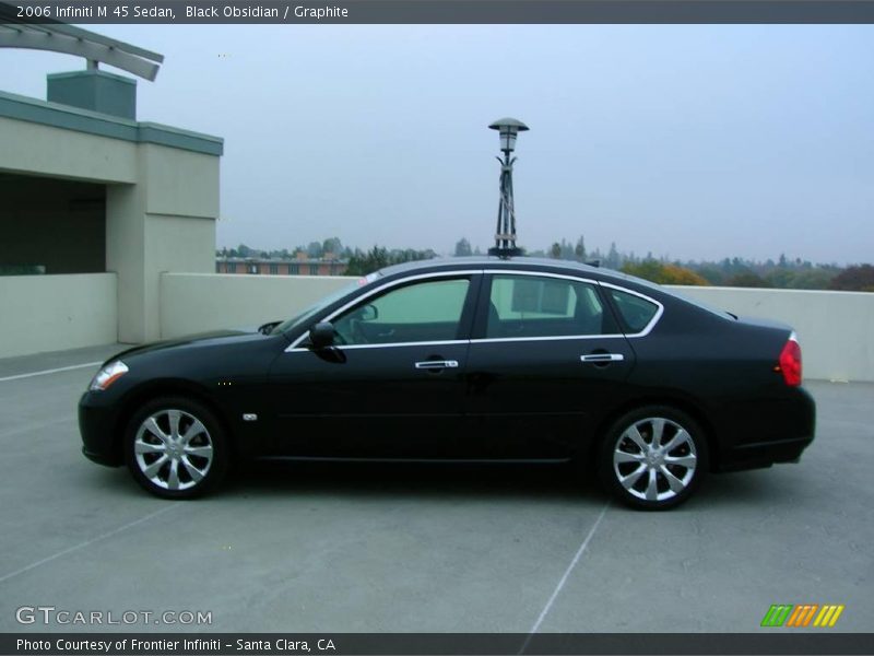 Black Obsidian / Graphite 2006 Infiniti M 45 Sedan