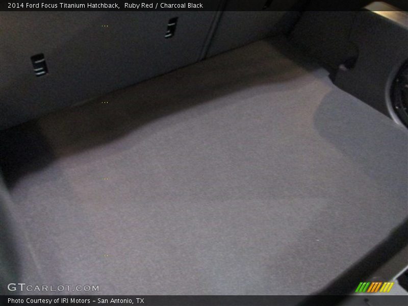 Ruby Red / Charcoal Black 2014 Ford Focus Titanium Hatchback