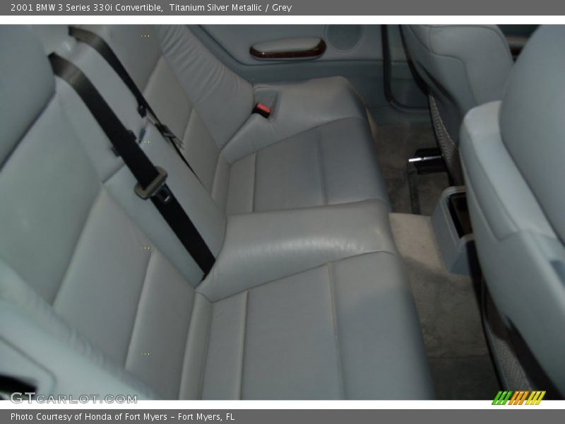Titanium Silver Metallic / Grey 2001 BMW 3 Series 330i Convertible