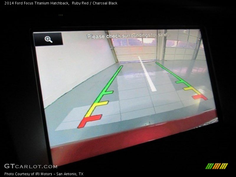 Ruby Red / Charcoal Black 2014 Ford Focus Titanium Hatchback