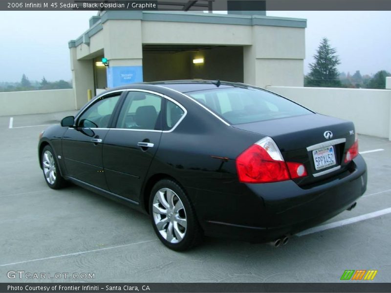 Black Obsidian / Graphite 2006 Infiniti M 45 Sedan