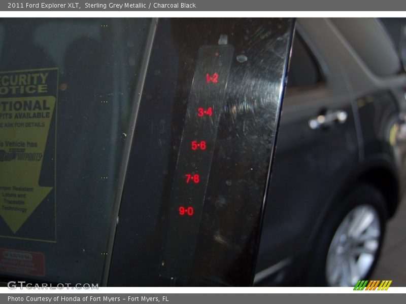 Sterling Grey Metallic / Charcoal Black 2011 Ford Explorer XLT