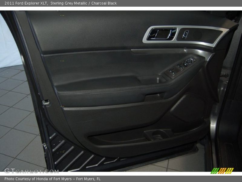 Sterling Grey Metallic / Charcoal Black 2011 Ford Explorer XLT