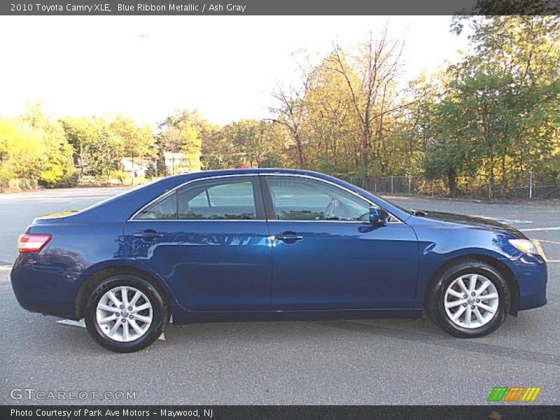 Blue Ribbon Metallic / Ash Gray 2010 Toyota Camry XLE